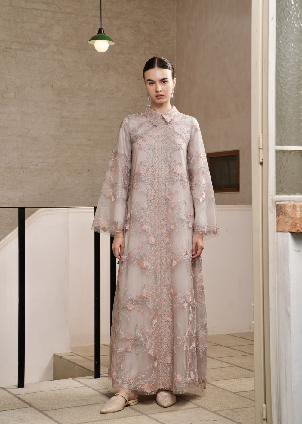 Shabira Dress - Taupe