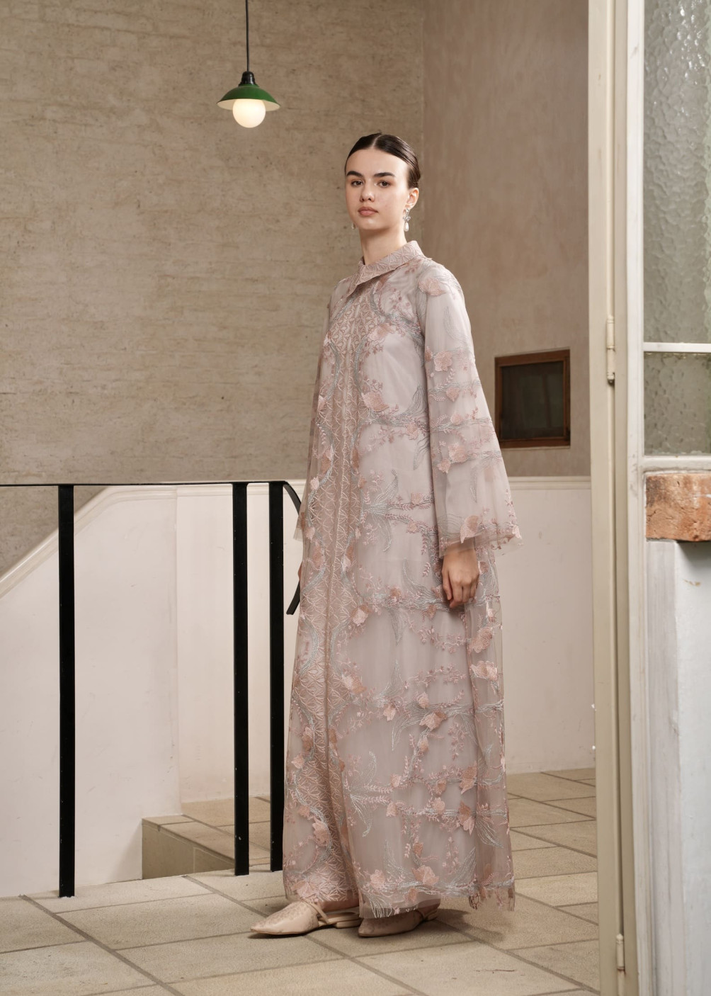 Shabira Dress - Taupe