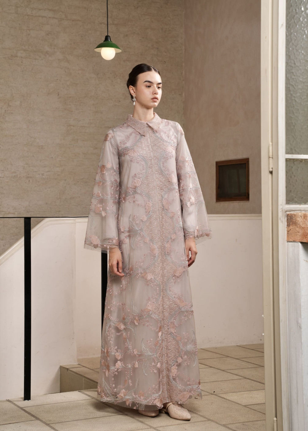 Shabira Dress - Taupe