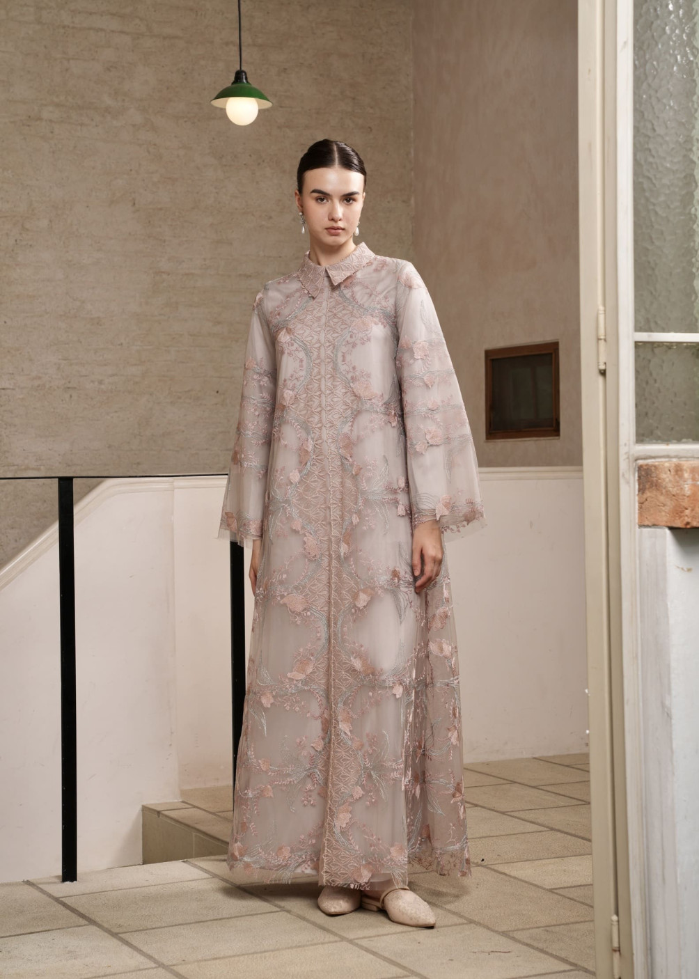 Shabira Dress - Taupe