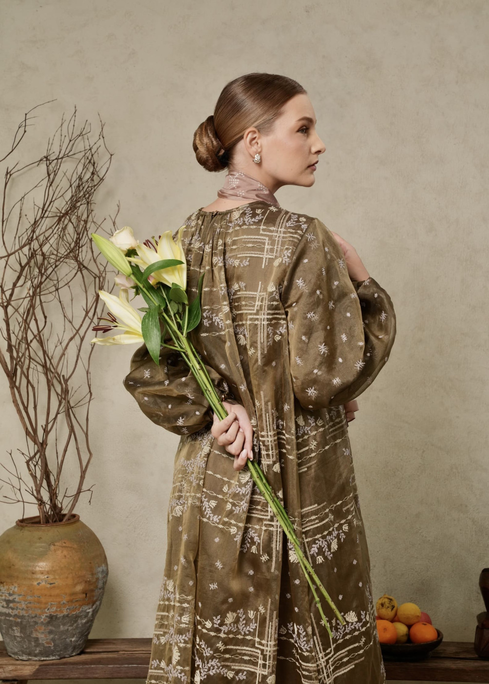 Ariella Dress - Olive