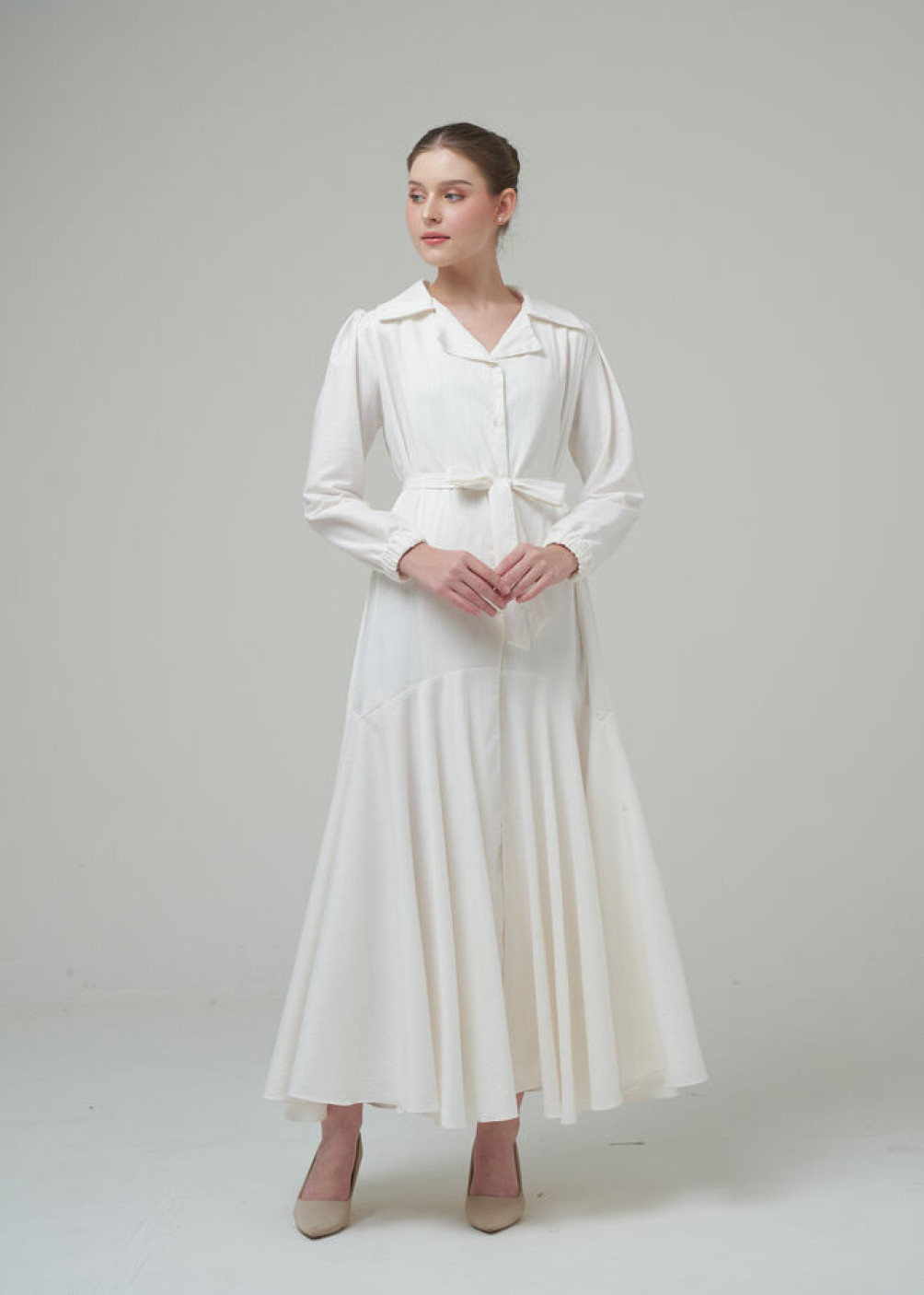 Asya dress - white