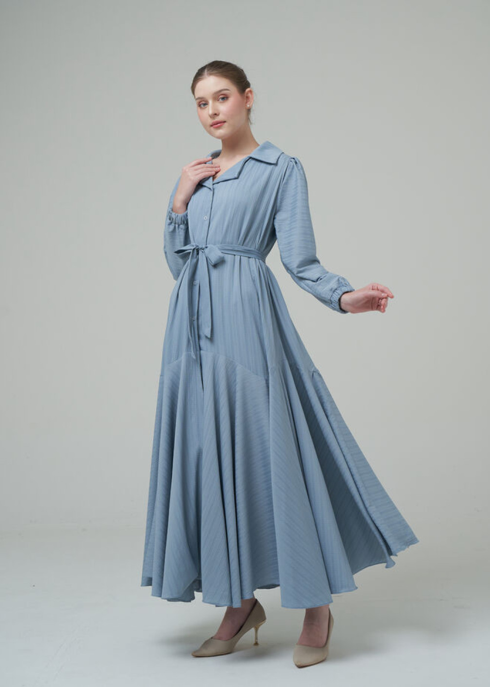 Asha dress - blue