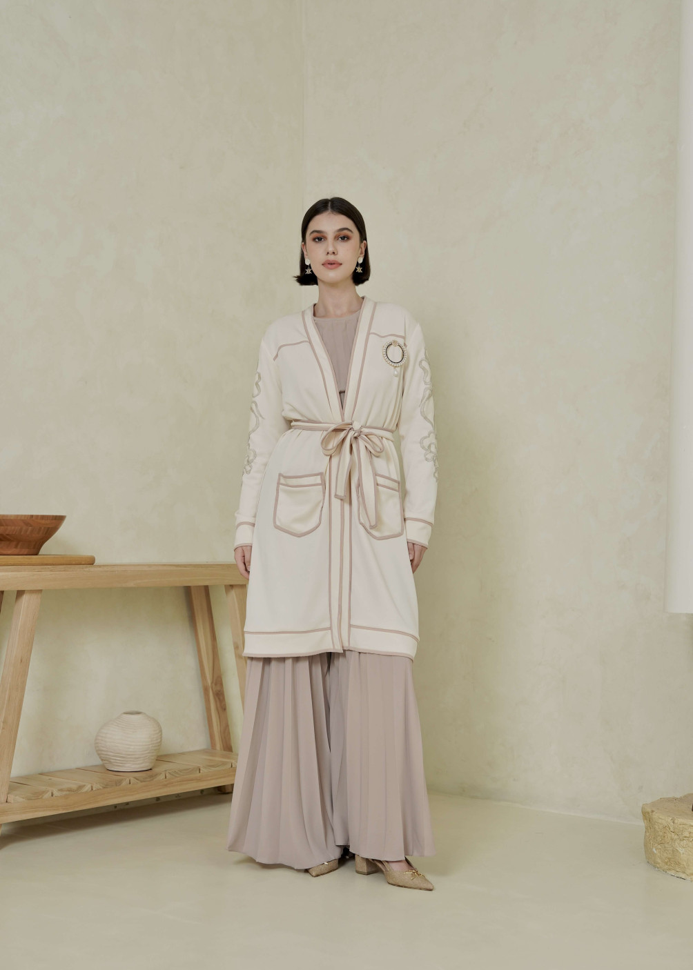 Sierra short outer - Ivory