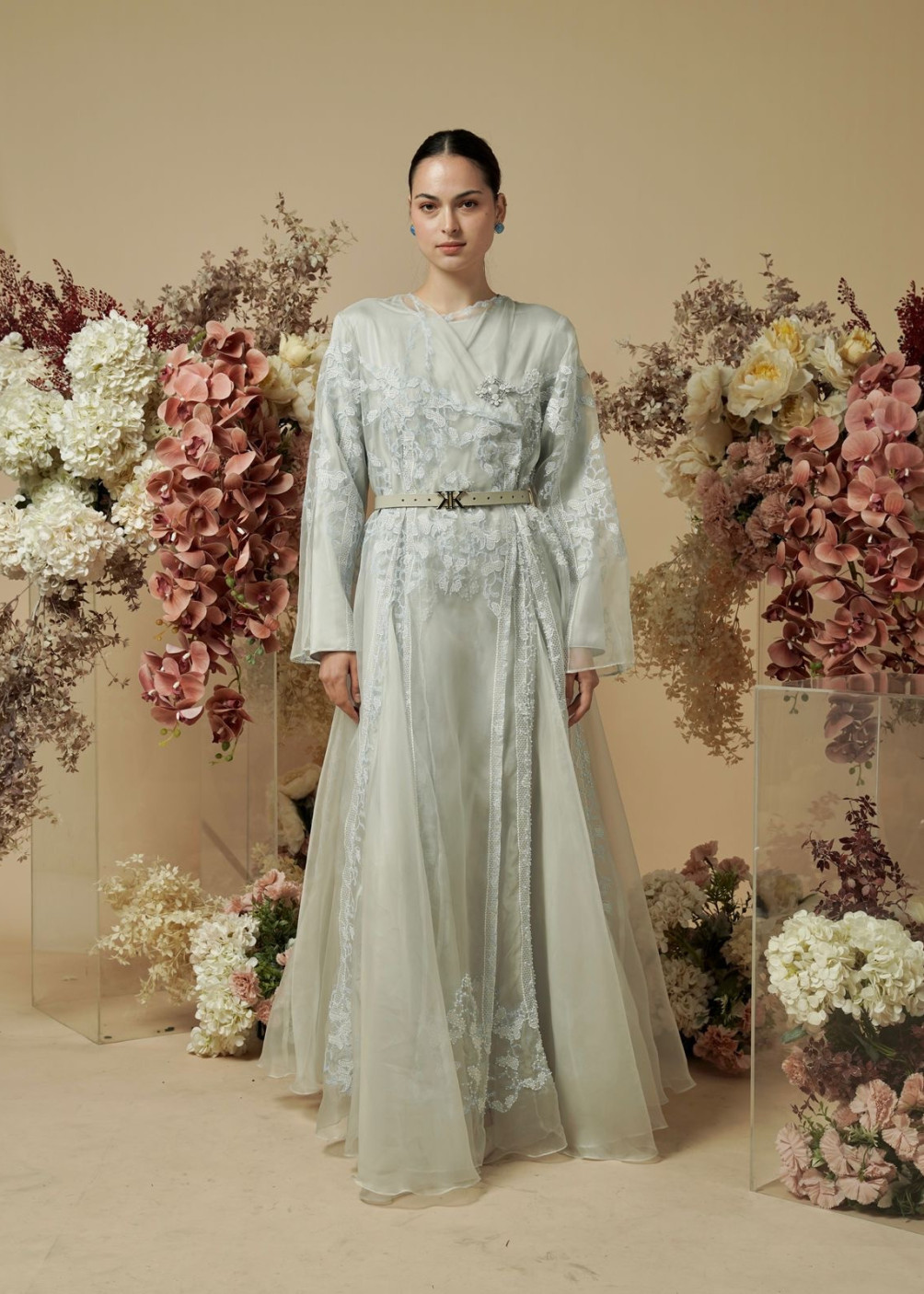 Azura dress - ice blue