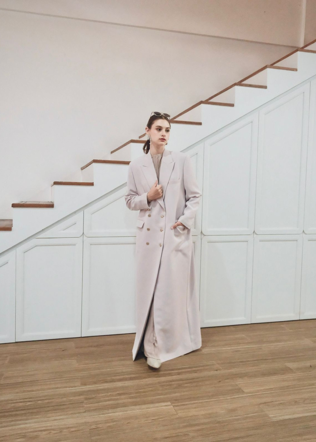 Resort blazer - blush