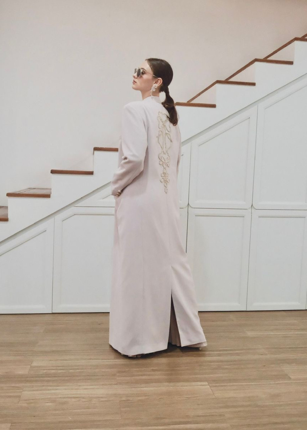 Resort blazer - blush