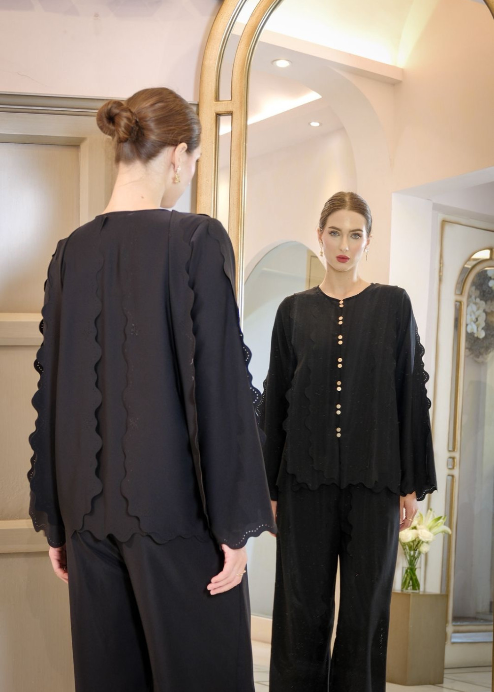 Tsana top - black