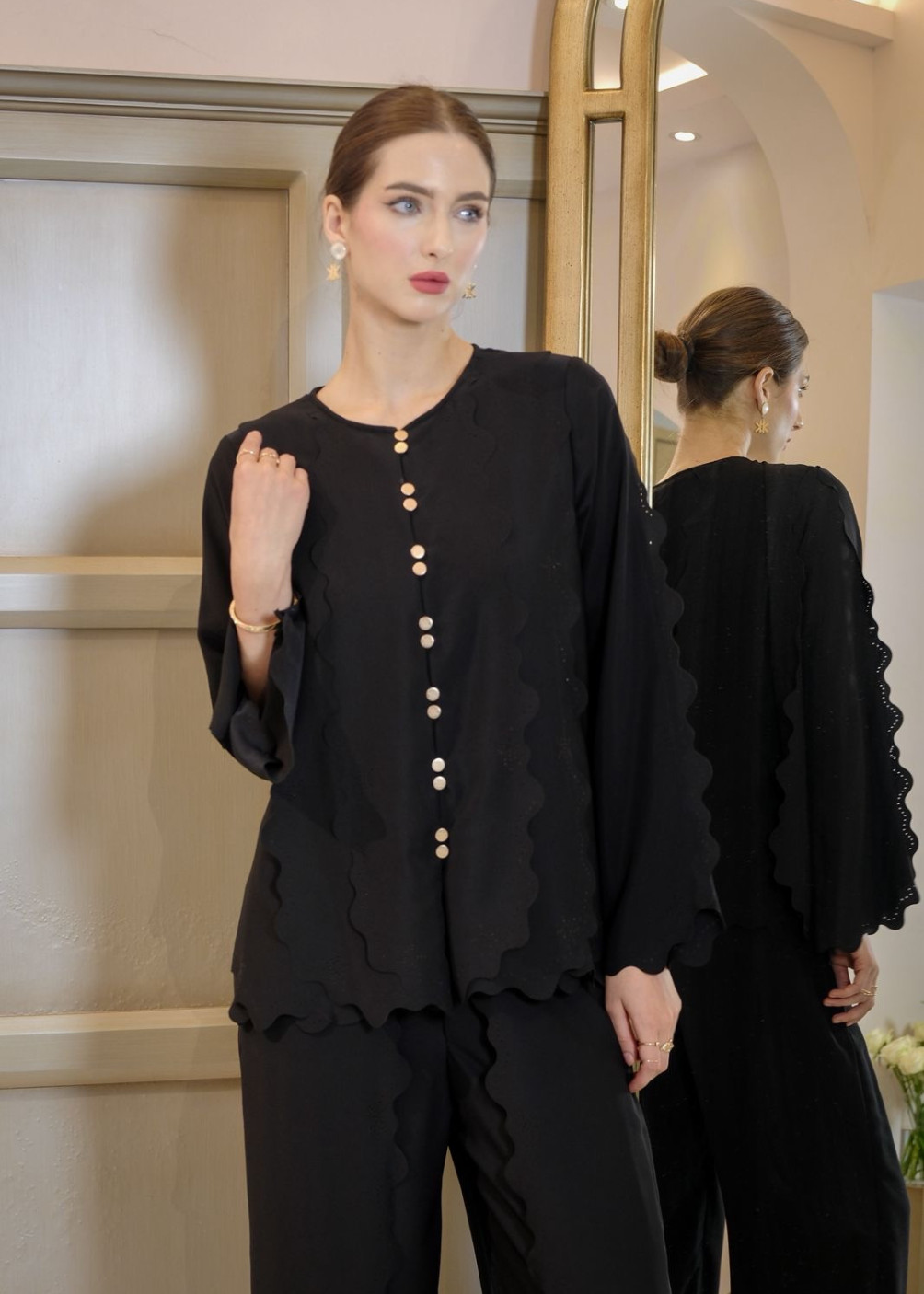 Tsana top - black