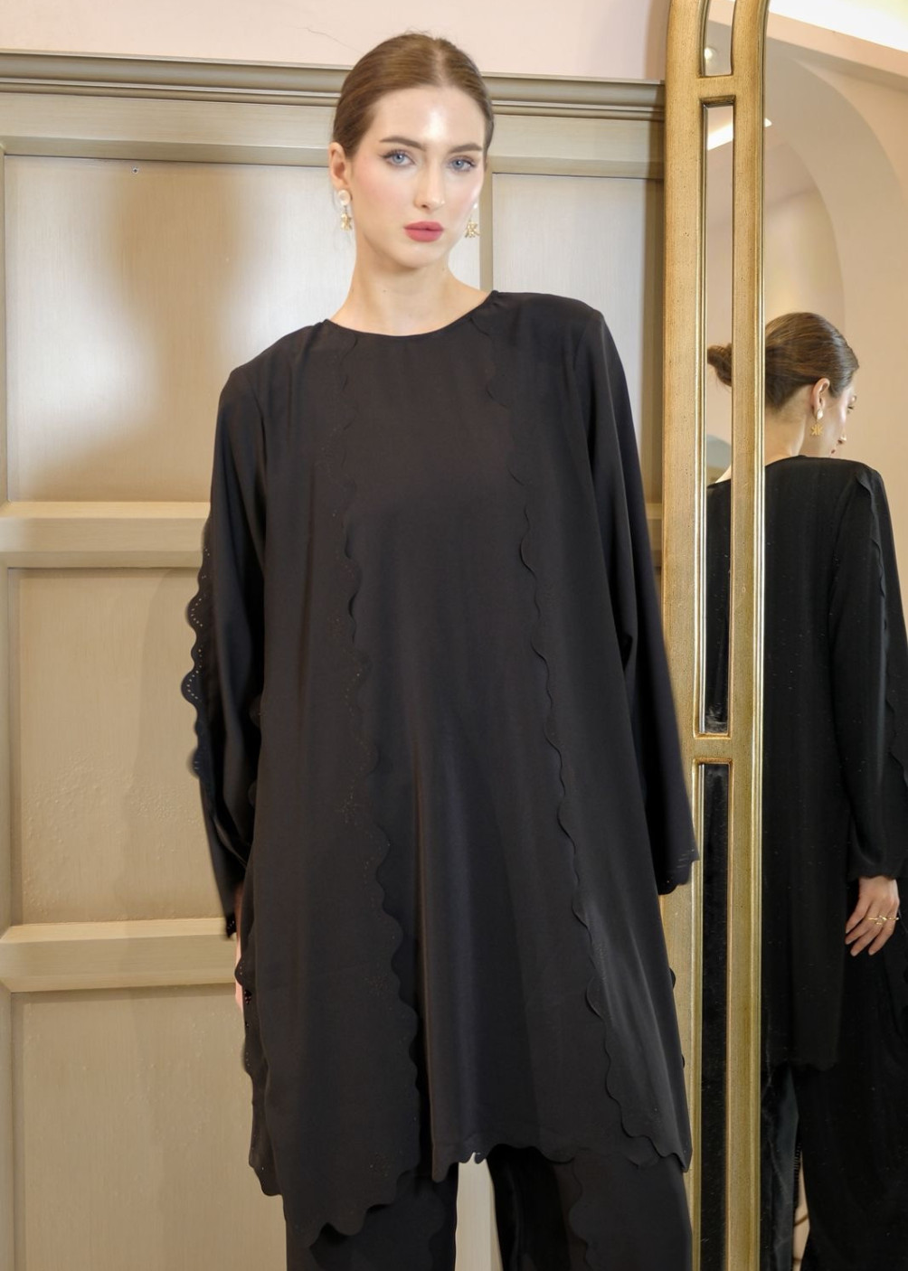 Ayla tunic - black