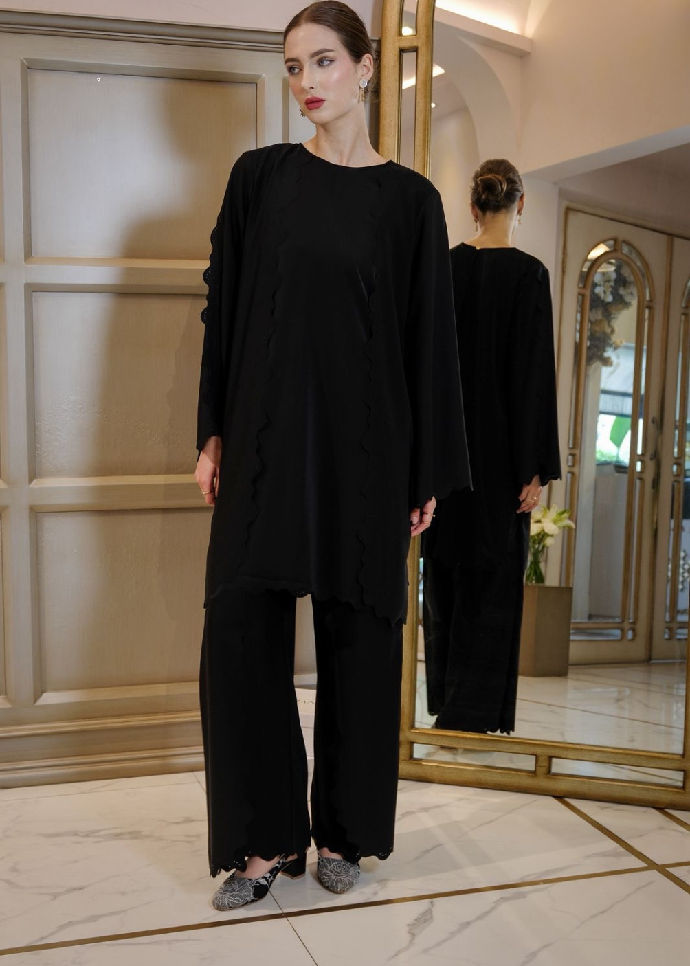 Ayla tunic - black
