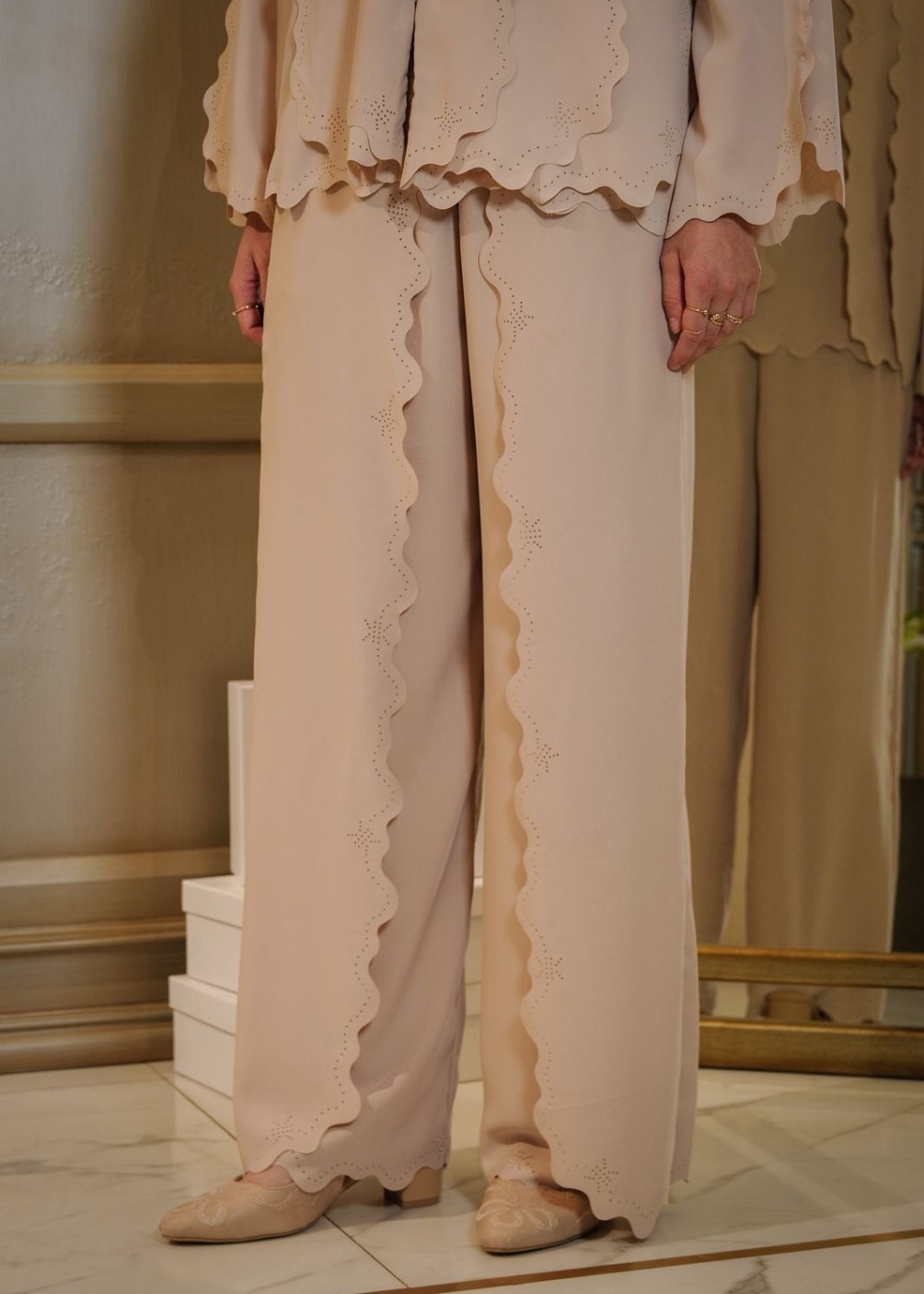 Haya pants - nude