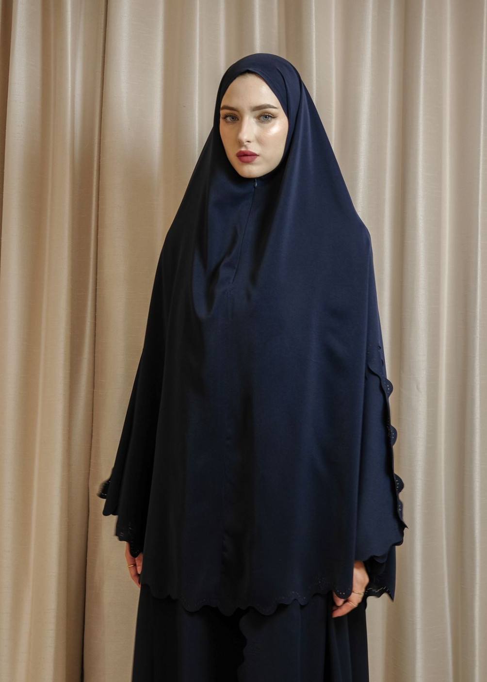 Sabina dress set khimar - navy