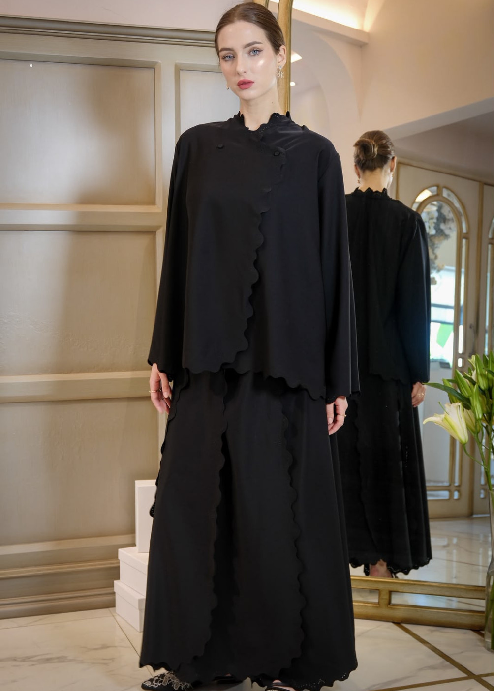Zenina top - black