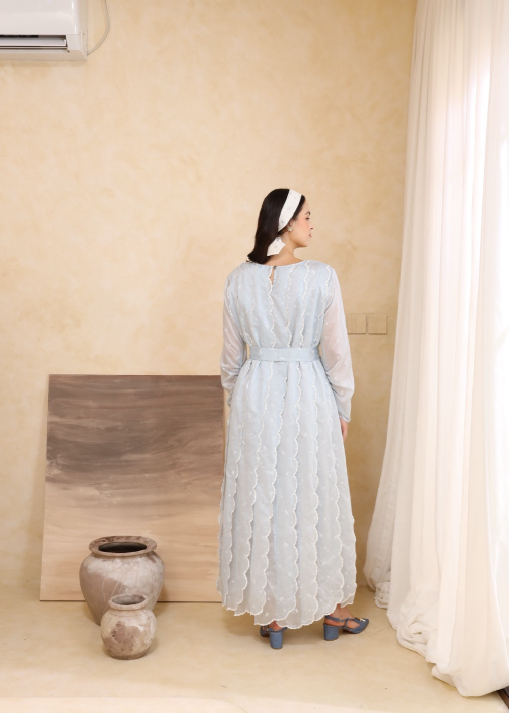 Luella dress - Sky Blue