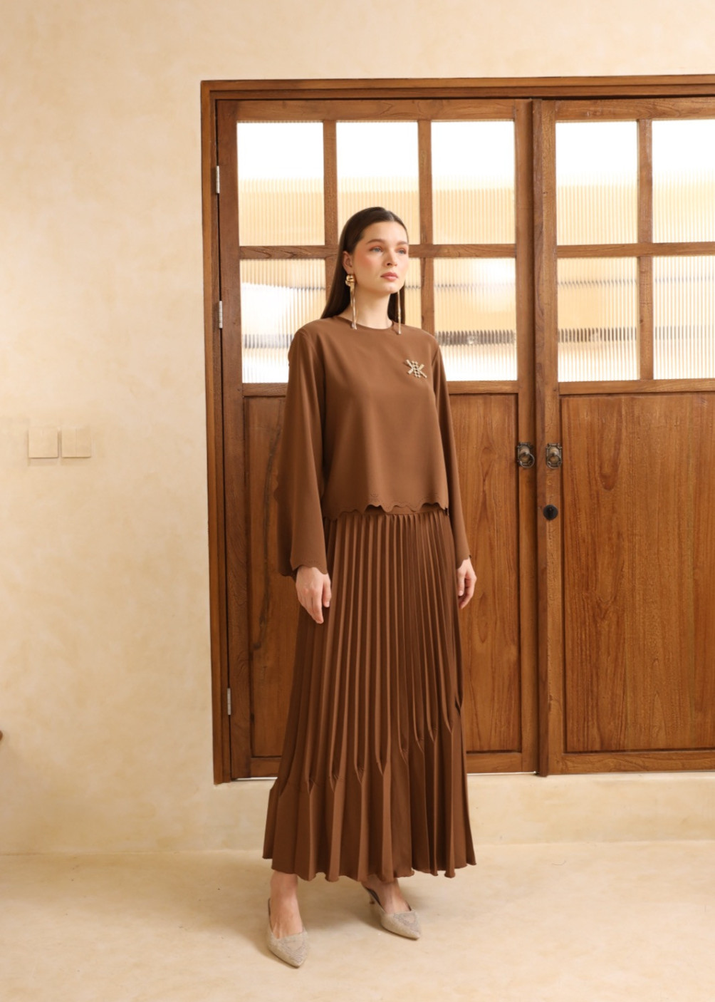 Safiye set - Brown
