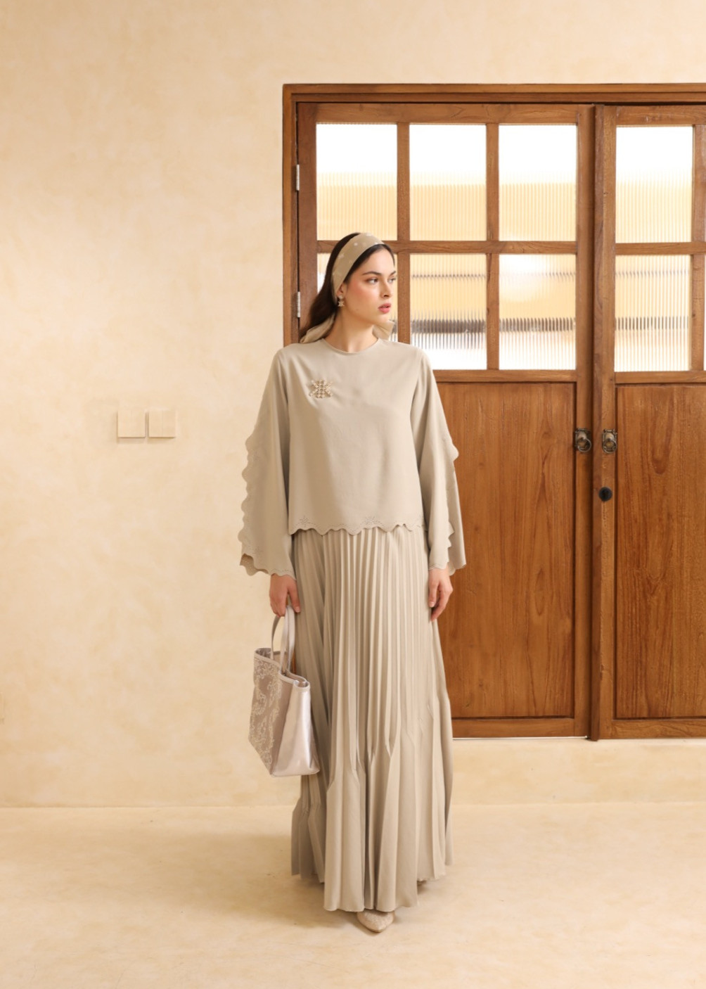 Safiye set - Cream