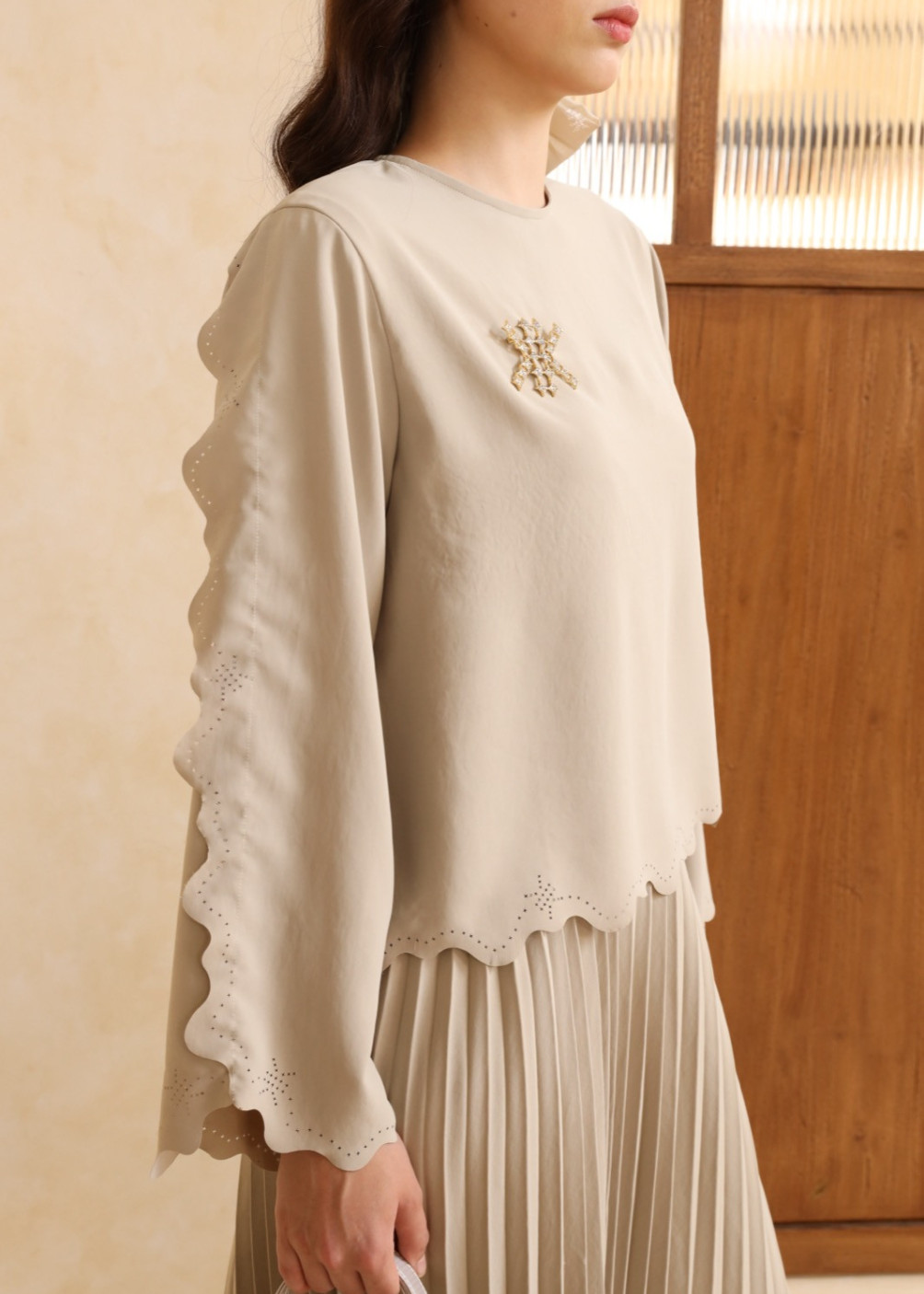 Safiye set - Cream