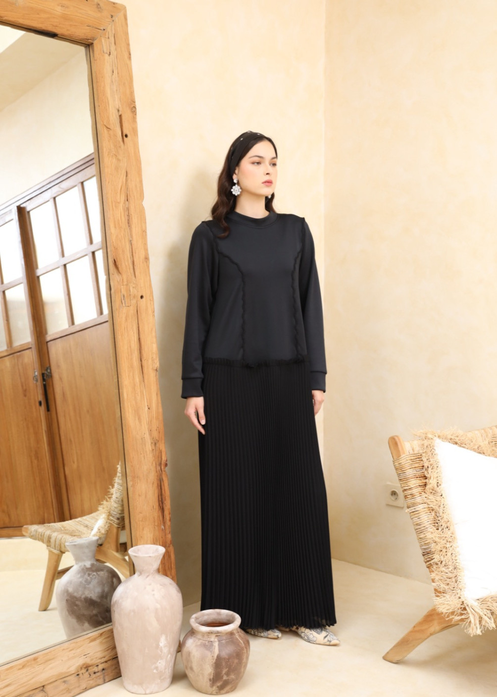 Asena dress - Black